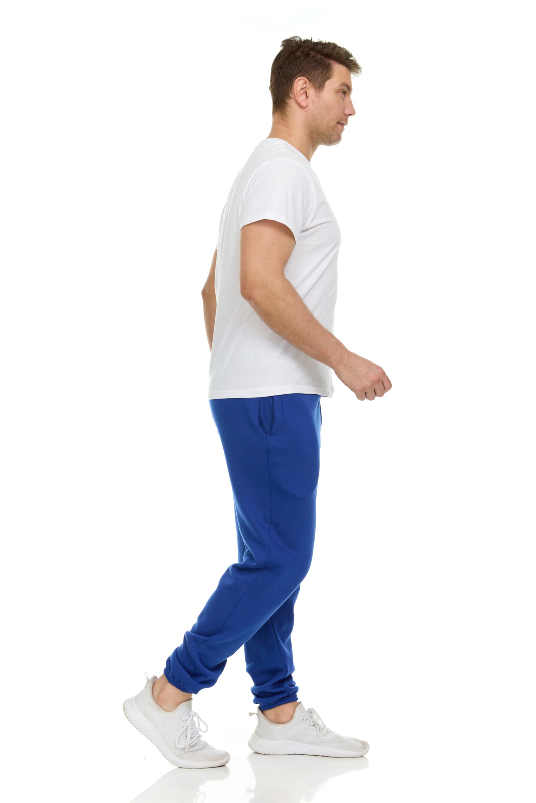 BILLIONHATS 12 Pack of Wholesale Mens Jogger Sweatpants, Bulk Joggers for Men - Picture 13 of 33