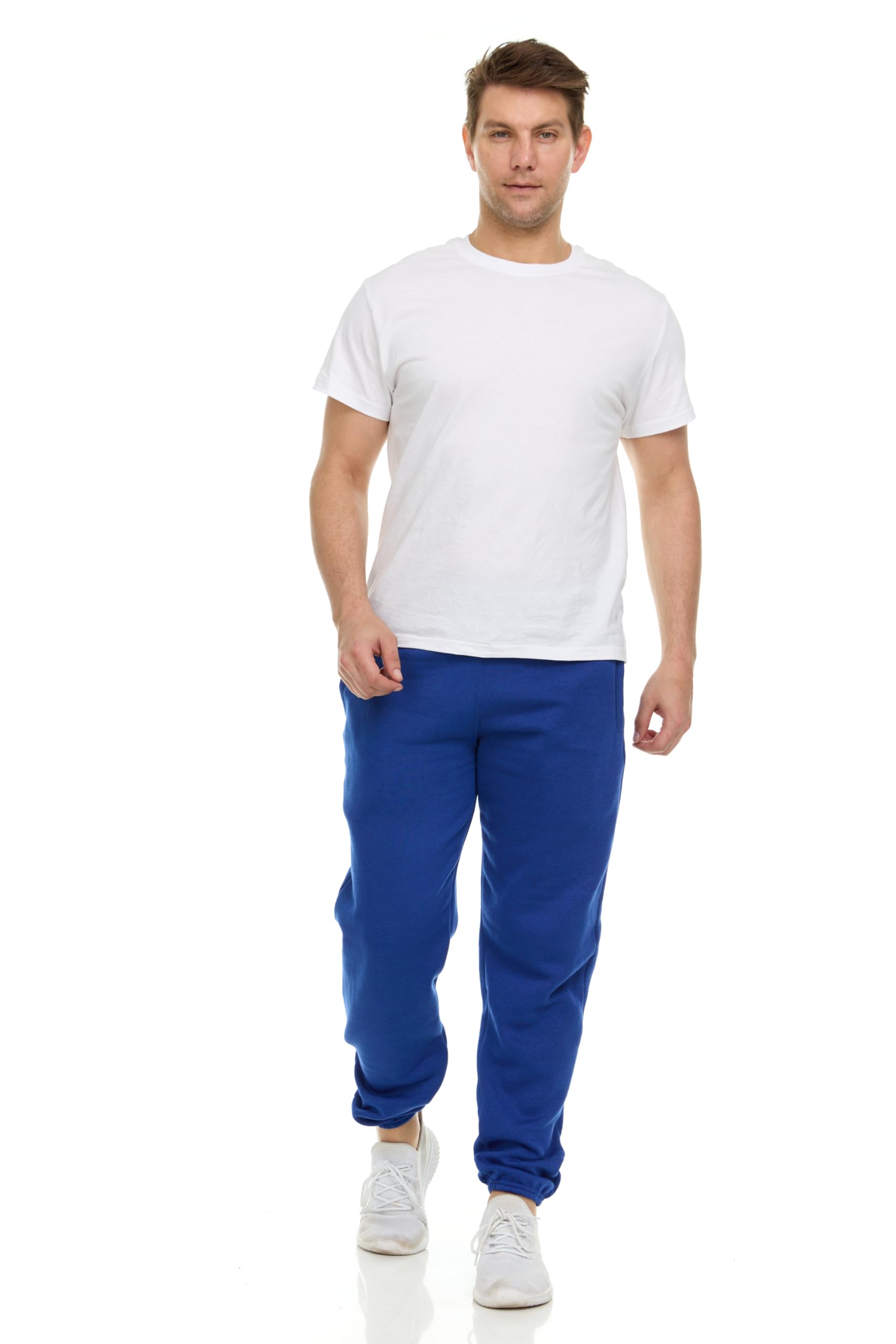 BILLIONHATS 12 Pack of Wholesale Mens Jogger Sweatpants, Bulk Joggers for Men - Picture 11 of 33