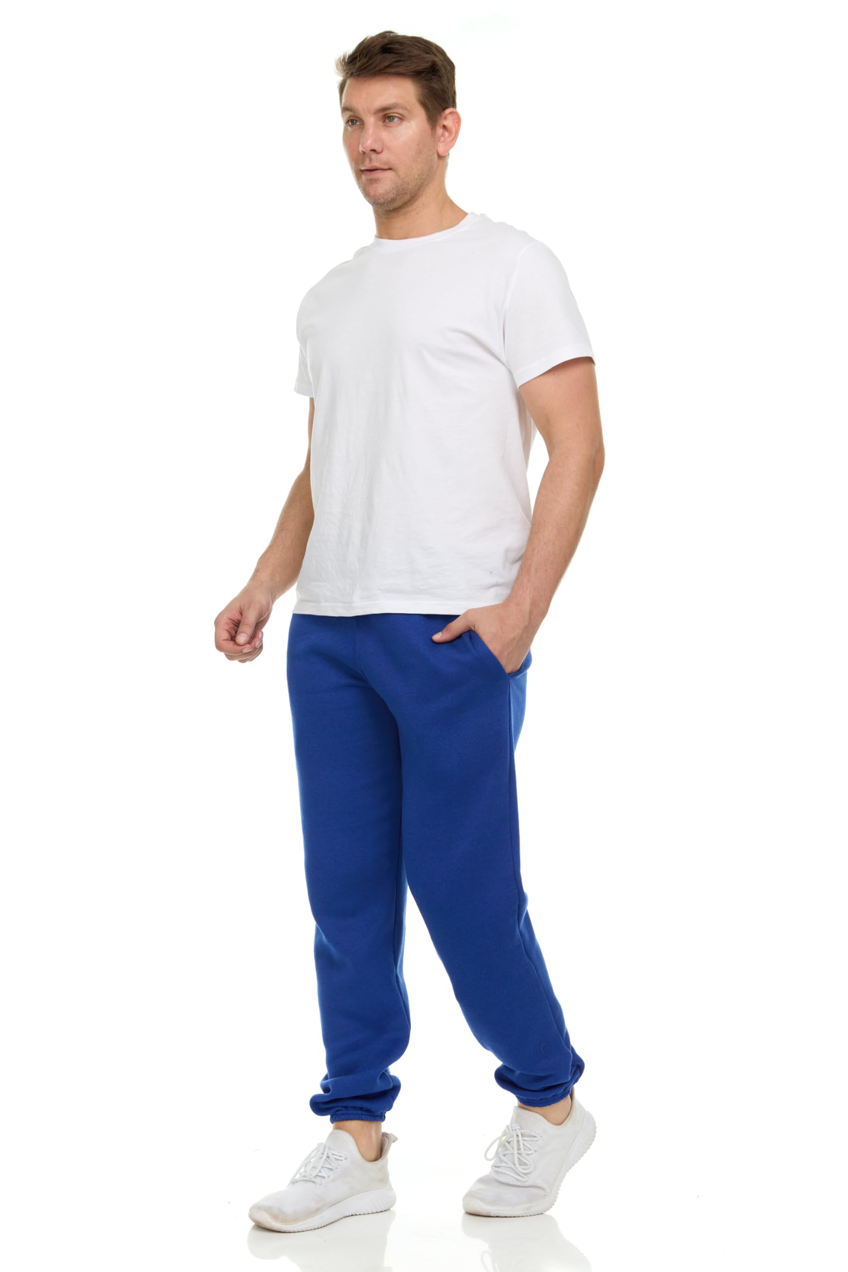 BILLIONHATS 12 Pack of Wholesale Mens Jogger Sweatpants, Bulk Joggers for Men - Picture 12 of 33