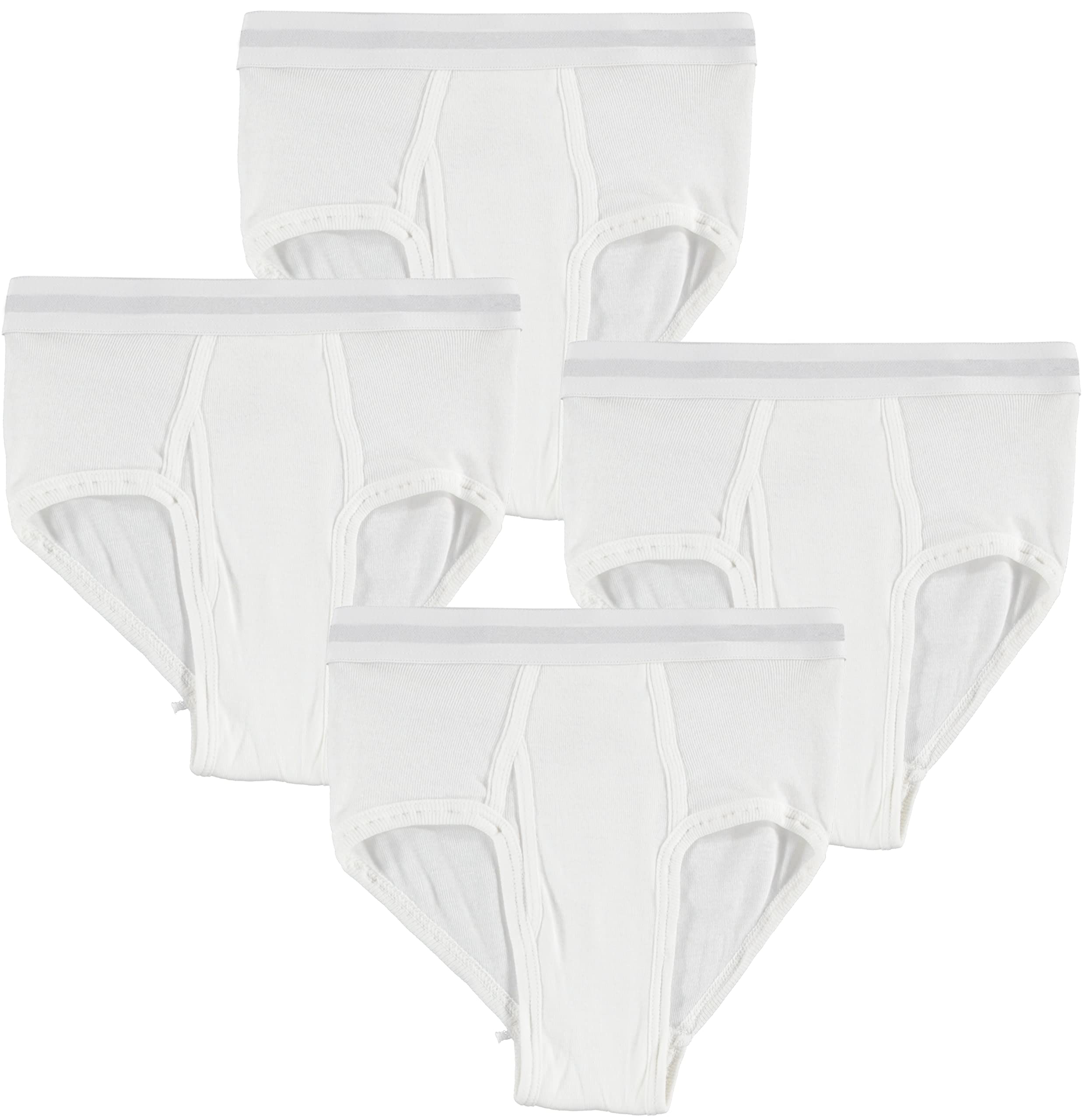BILLIONHATS 72 Pack Boys Cotton Underwear Briefs, Bulk Donation Homeless Charity - Picture 10 of 12