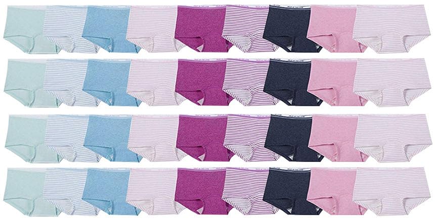 BILLIONHATS 36 Pieces & Wholesale Bulk Cotton Colorful Panties Underwear Girls.