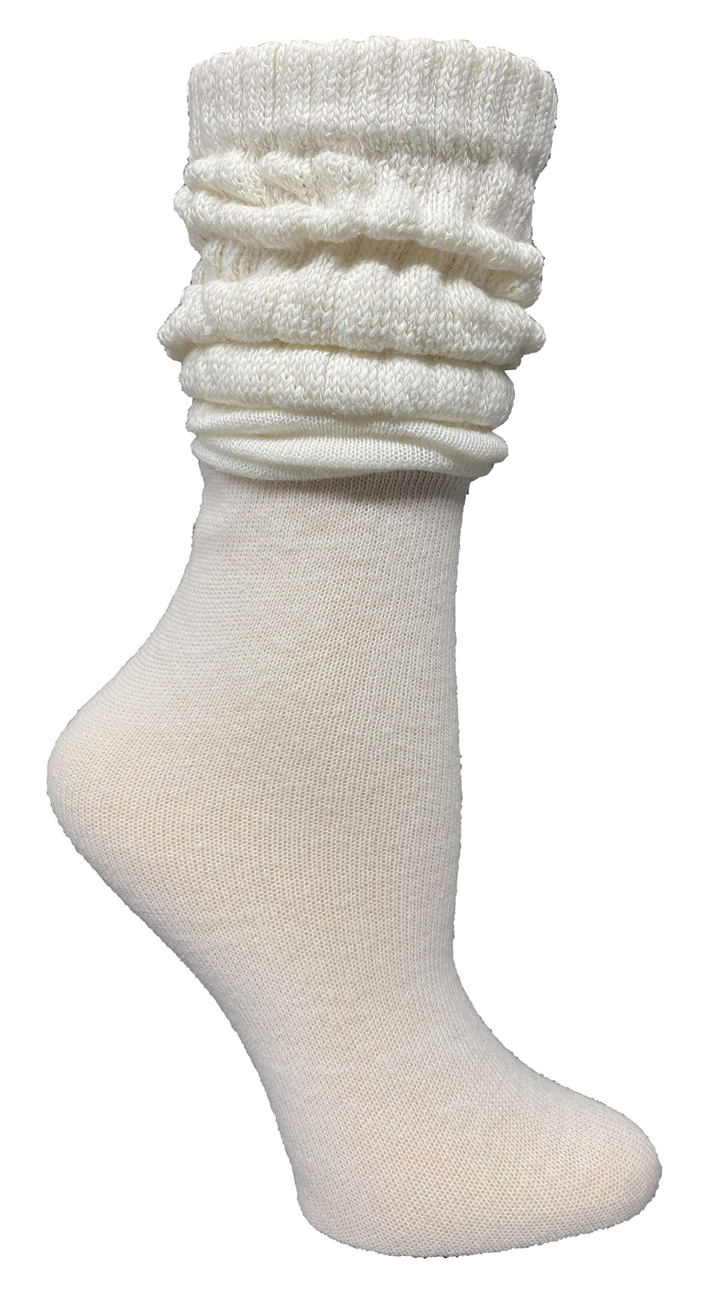 12 Pack Yacht & Smith Womens Cotton Slouch Socks, Knee High Boot Socks - Picture 7 of 52