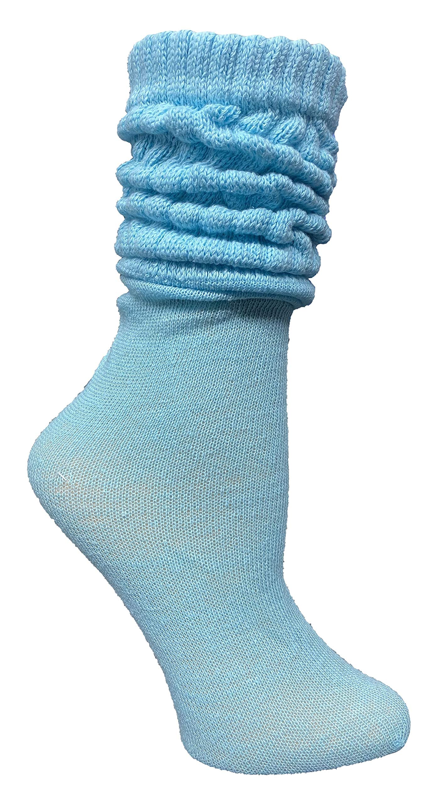 12 Pack Yacht & Smith Womens Cotton Slouch Socks, Knee High Boot Socks - Picture 5 of 52