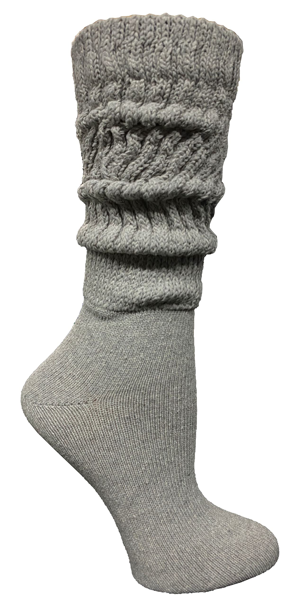 12 Pack Yacht & Smith Womens Cotton Slouch Socks, Knee High Boot Socks - Picture 10 of 52