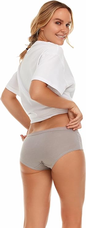 Yacht & Smith Bulk Womens 95% Cotton Soft Underwear Cut Panties Briefs - Picture 56 of 154