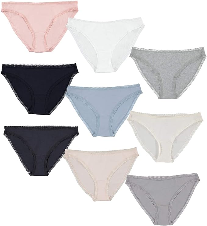 Yacht & Smith Bulk Womens 95% Cotton Soft Underwear Cut Panties Briefs - Picture 16 of 154