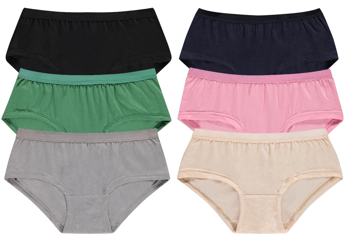 Yacht & Smith Bulk Womens 95% Cotton Soft Underwear Cut Panties Briefs - Picture 21 of 154