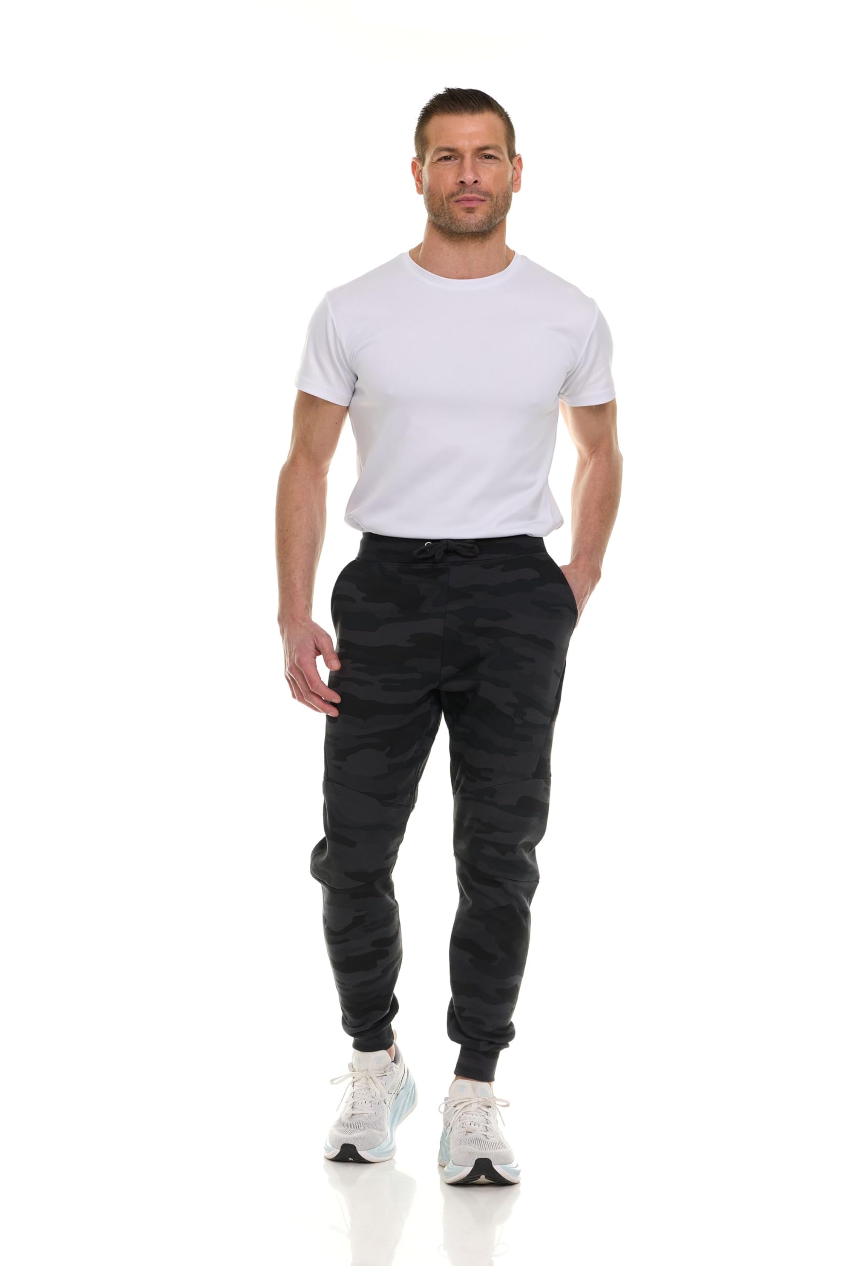 BILLIONHATS 24 Pk of Wholesale Mens Jogger Sweatpants, Homeless Shelter Donation - Picture 7 of 16