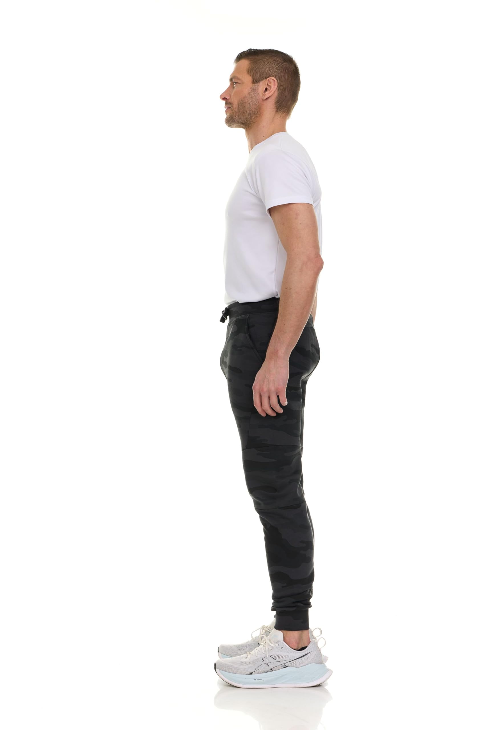 BILLIONHATS 24 Pk of Wholesale Mens Jogger Sweatpants, Homeless Shelter Donation - Picture 5 of 16