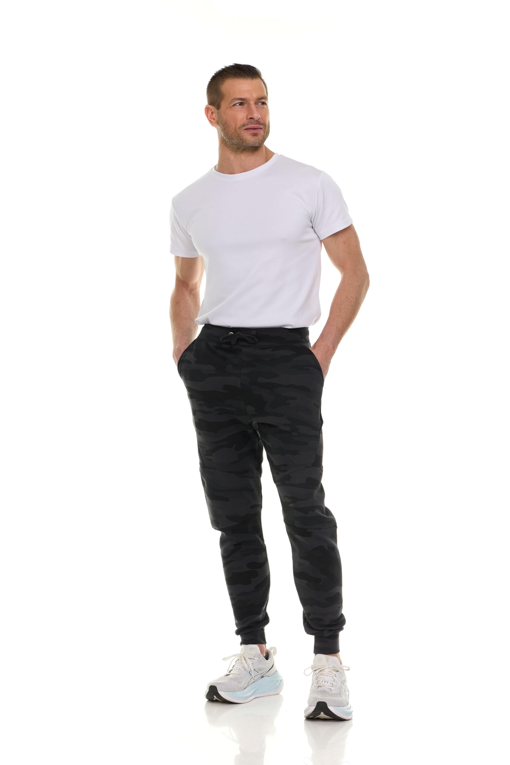 BILLIONHATS 24 Pk of Wholesale Mens Jogger Sweatpants, Homeless Shelter Donation - Picture 9 of 16