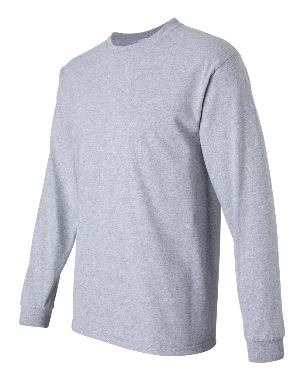 BILLIONHATS Big & Tall Long Sleeve Colorful T-Shirts for Mens 100% Cotton - Afbeelding 13 van 15