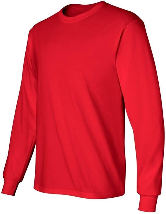 BILLIONHATS Mens Long Sleeve Colorful T-Shirts , Crew Neck Bulk Tees for Men - Picture 12 of 14