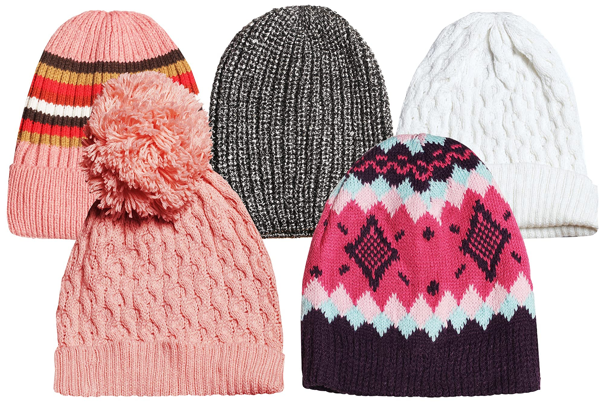 Yacht & Smith Wholesale Bulk Winter Thermal Beanies Skull Caps,Unisex - Picture 118 of 167