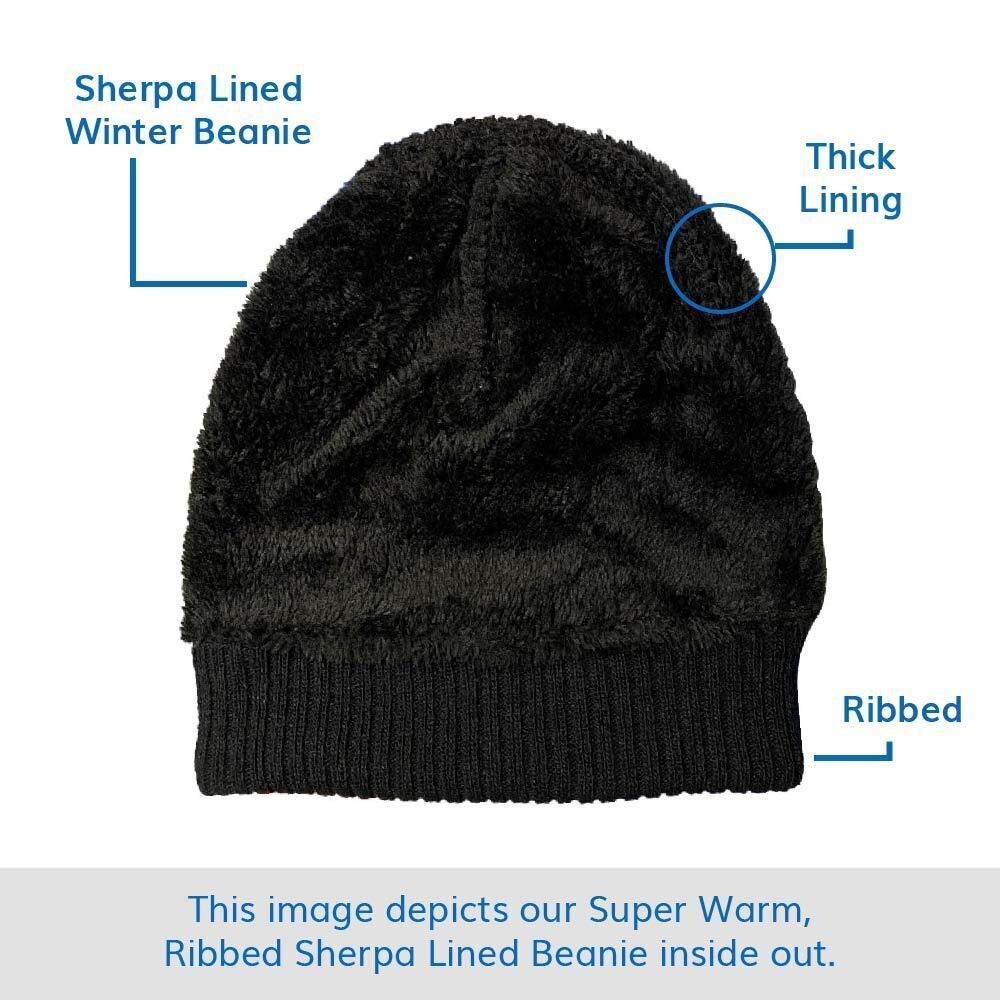 Yacht & Smith Wholesale Bulk Winter Thermal Beanies Skull Caps,Unisex - Picture 128 of 167