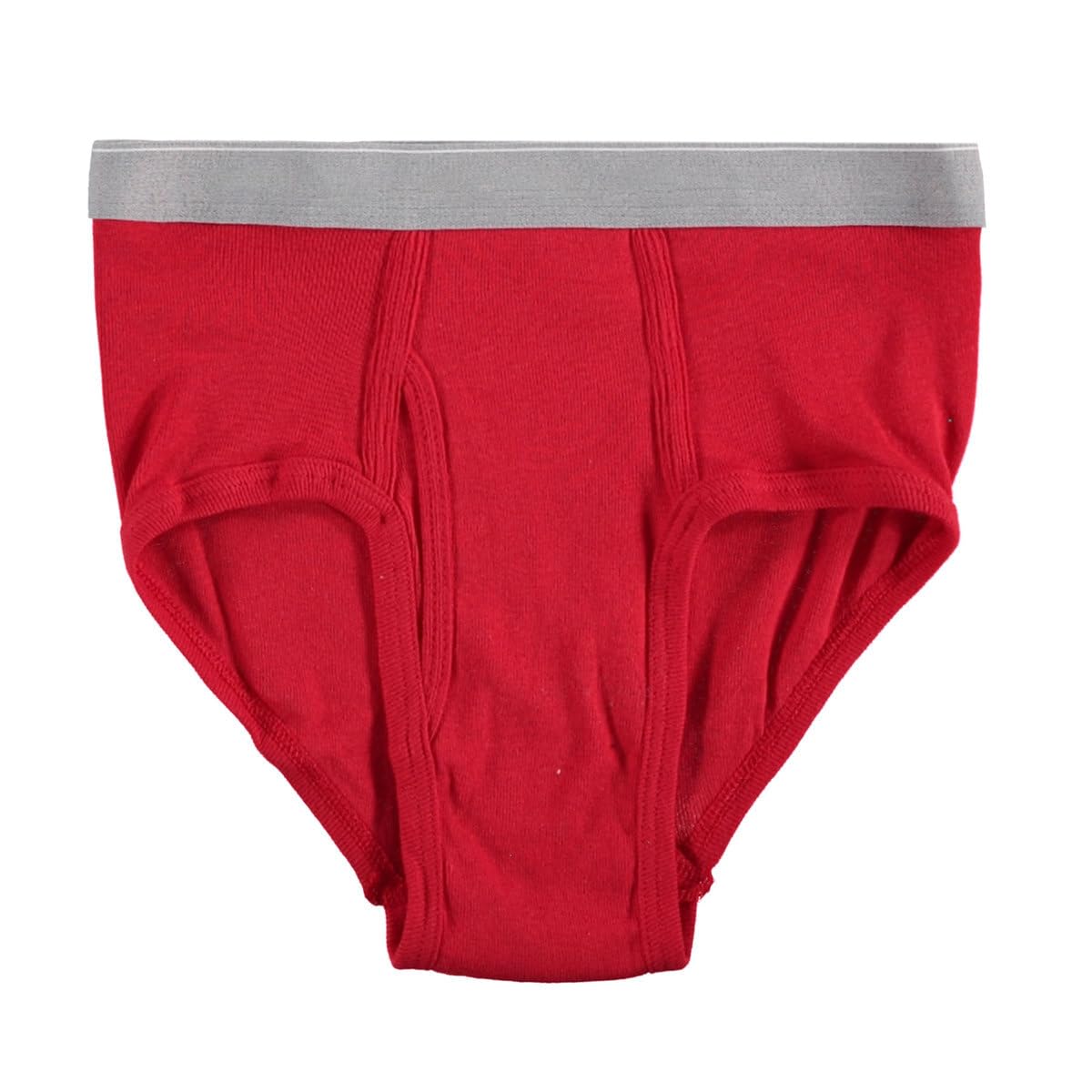 BILLIONHATS 24 Pack Boys Cotton Underwear Briefs, White And Assorted Colors - Picture 11 of 18