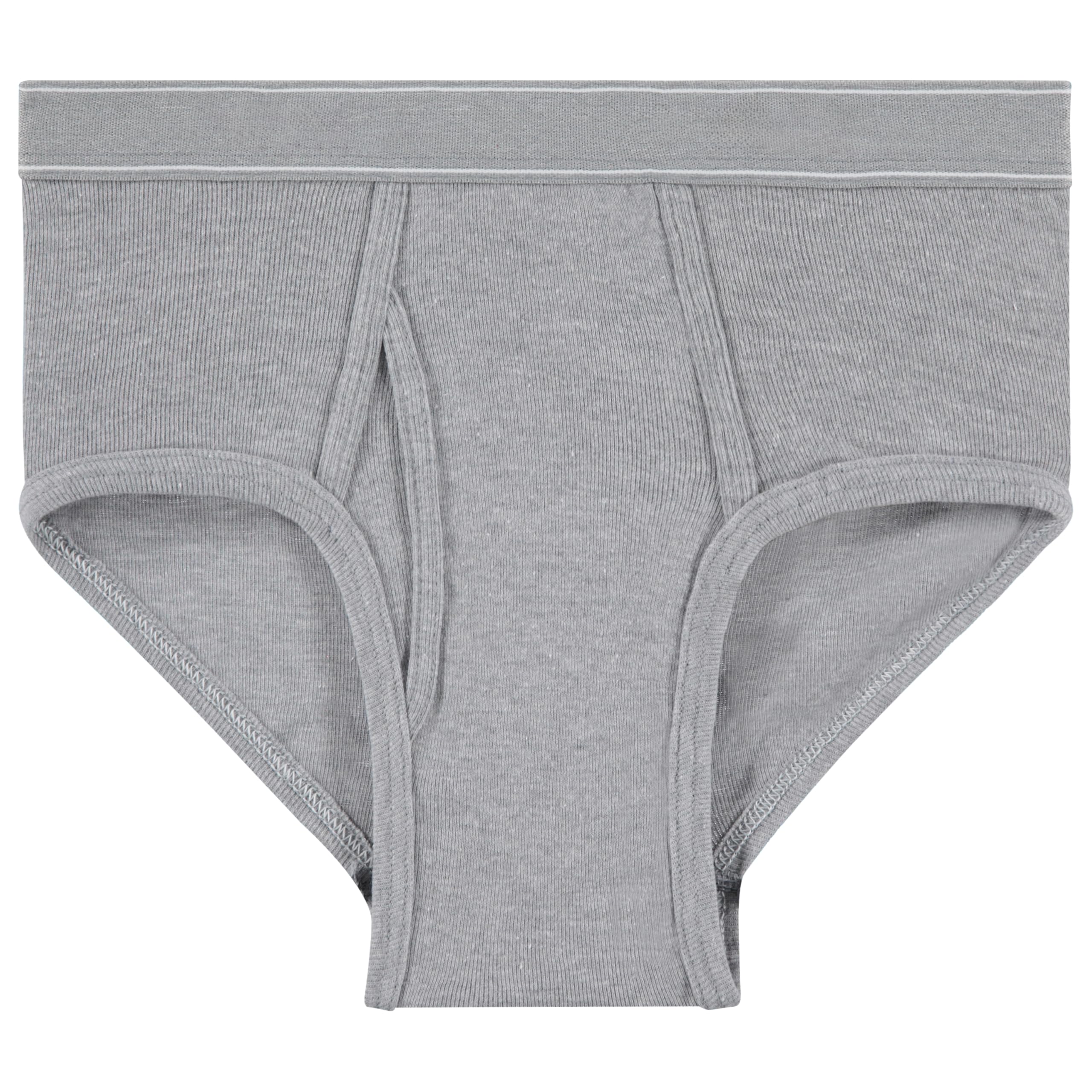 BILLIONHATS 24 Pack Boys Cotton Underwear Briefs, White And Assorted Colors - Picture 9 of 18