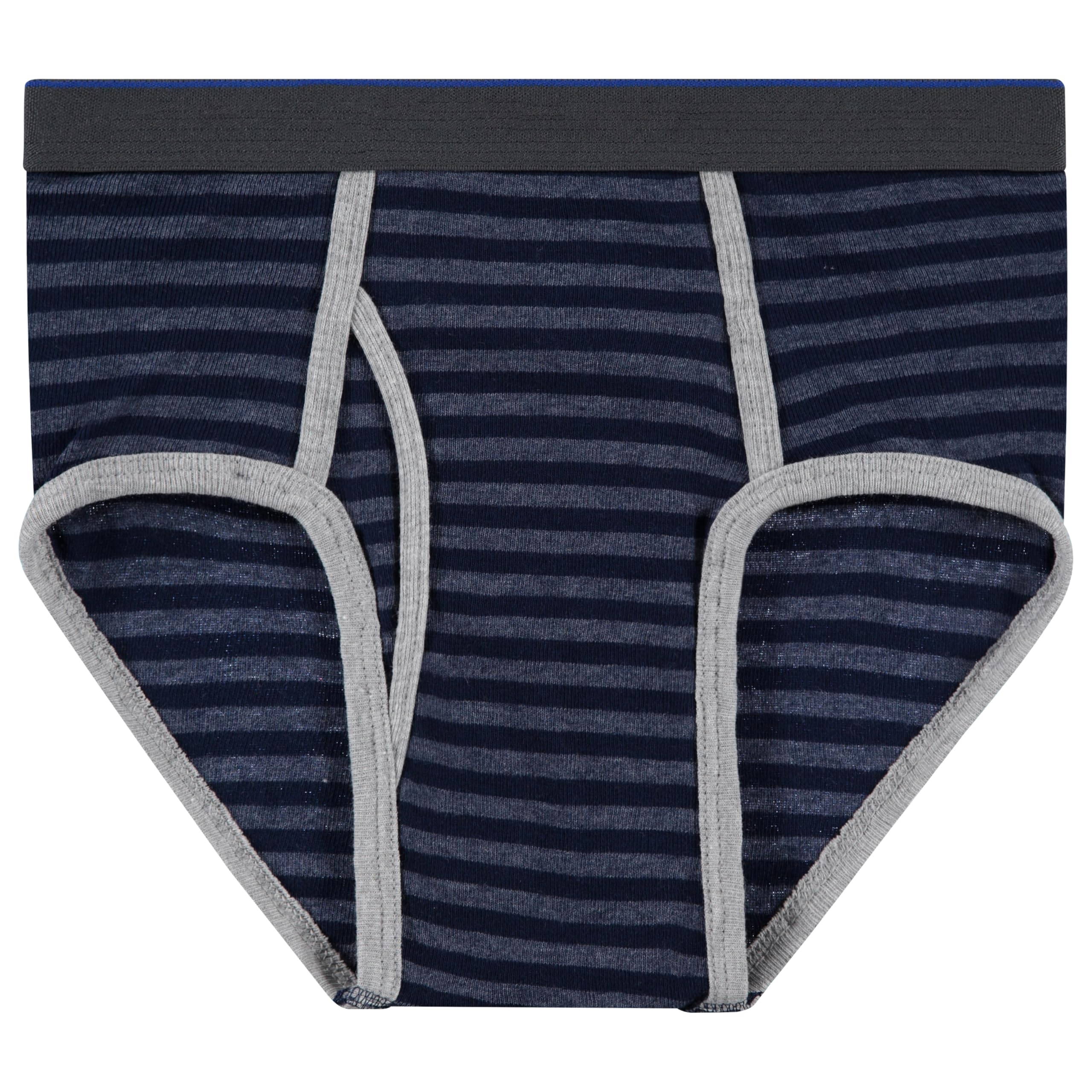 BILLIONHATS 24 Pack Boys Cotton Underwear Briefs, White And Assorted Colors - Picture 10 of 18