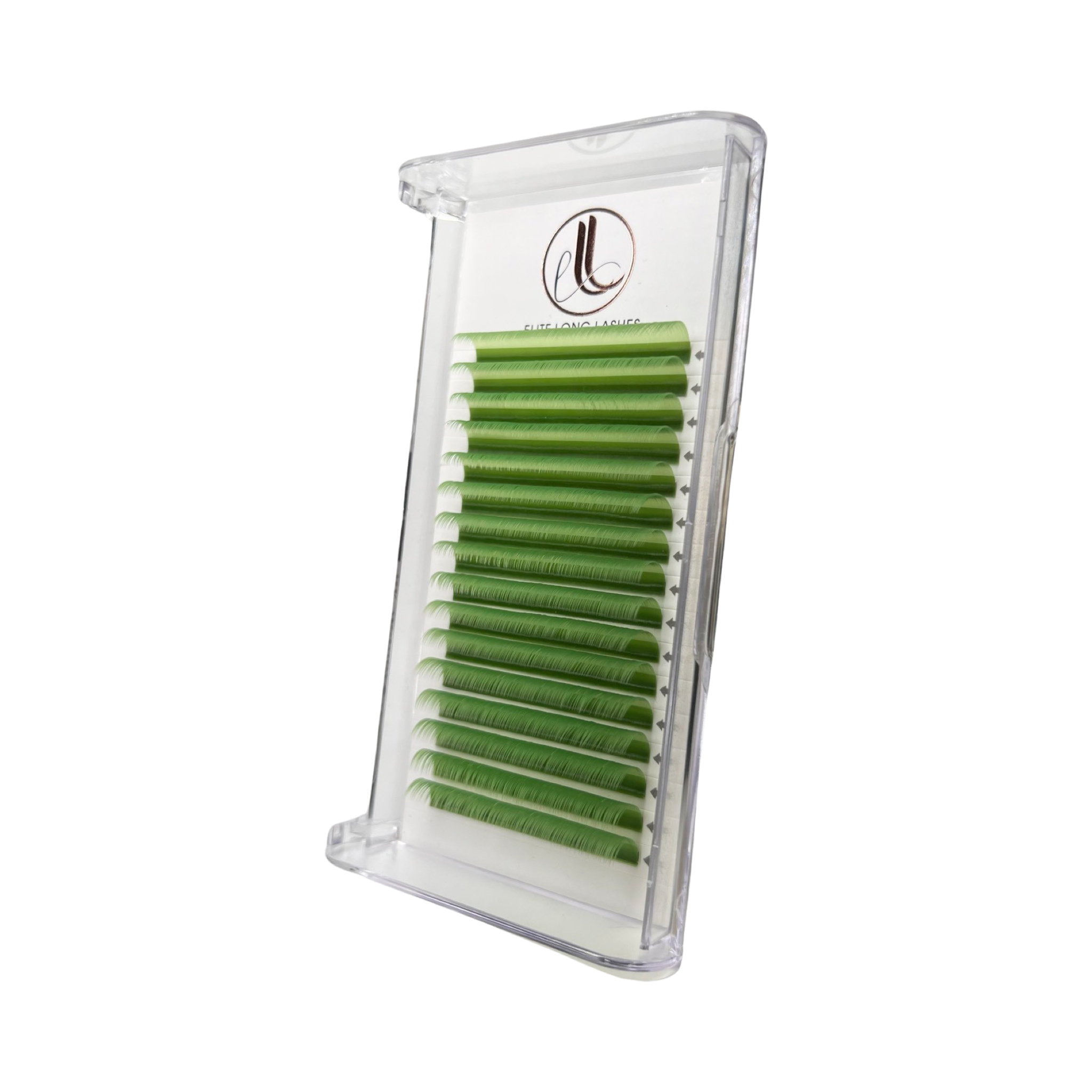C & D Curl Cashmere Eyelash Extensions | 0.07 | Lime Green