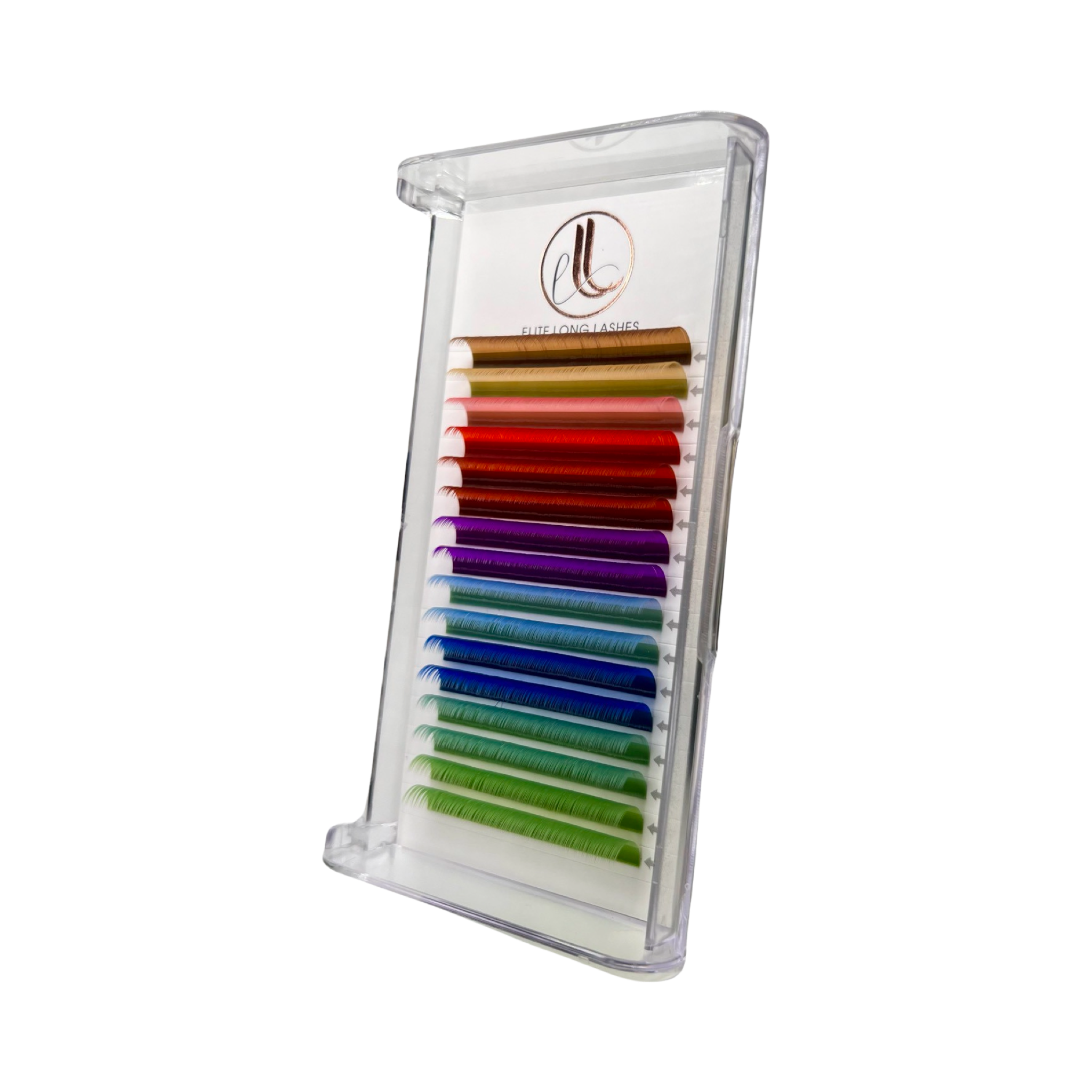 C & D Curl Cashmere Eyelash Extensions | 0.07 | Rainbow