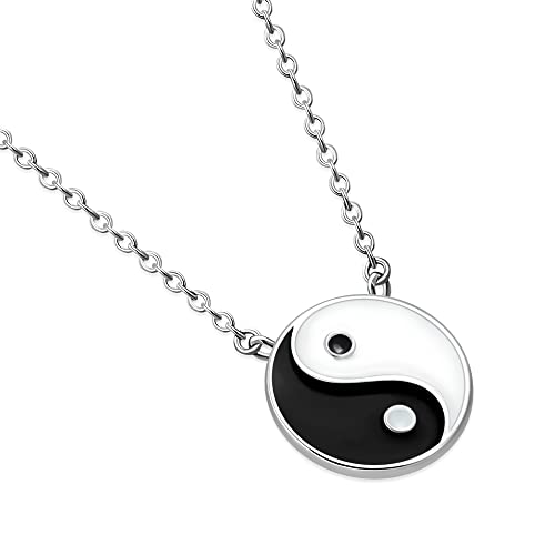 Collar de plata esterlina 925 Yin Yang - Collar símbolo de tai chi - Imagen 9 de 15