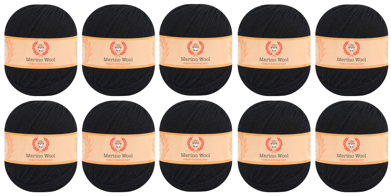 100% Merino Wool Yarn 10 Pack - Crafting Experience with Premium Quality - 第 4/26 張圖片