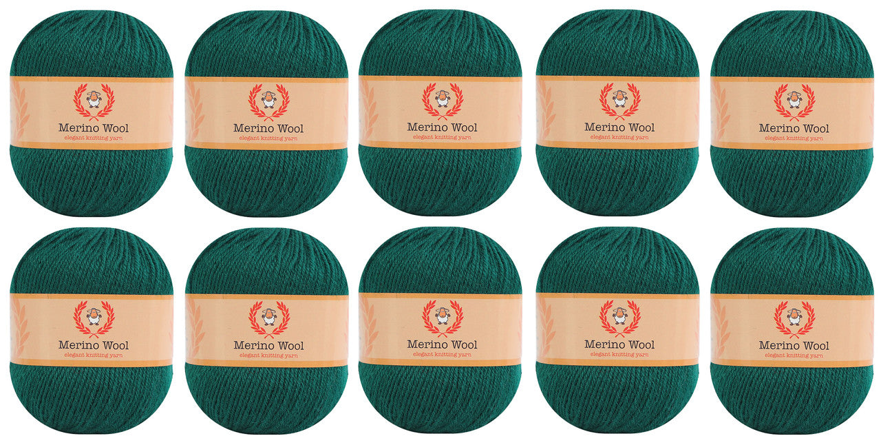 100% Merino Wool Yarn 10 Pack - Crafting Experience with Premium Quality - 第 6/26 張圖片