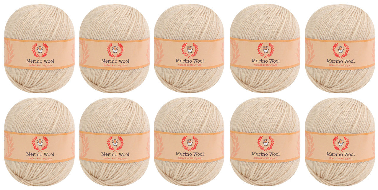 100% Merino Wool Yarn 10 Pack - Crafting Experience with Premium Quality - 第 7/26 張圖片