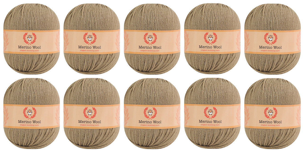 100% Merino Wool Yarn 10 Pack - Crafting Experience with Premium Quality - 第 8/26 張圖片