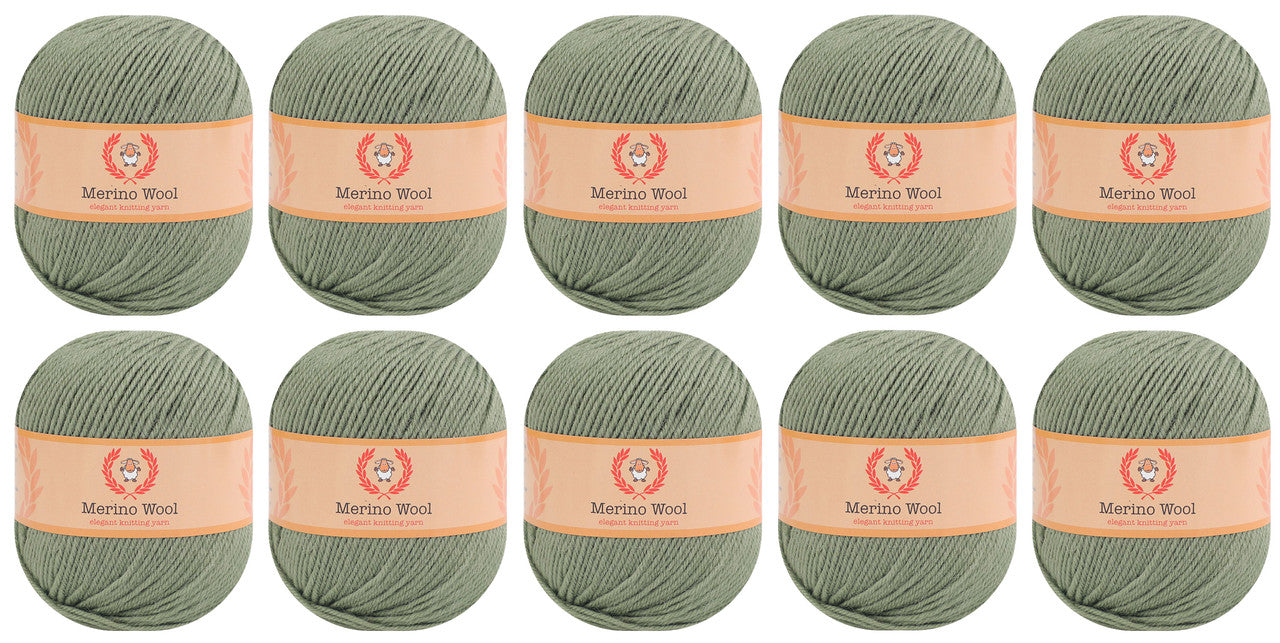100% Merino Wool Yarn 10 Pack - Crafting Experience with Premium Quality - 第 10/26 張圖片