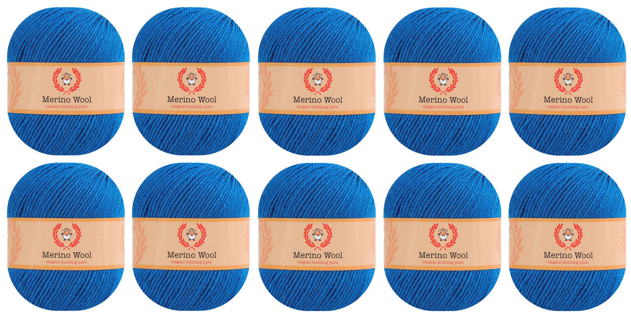100% Merino Wool Yarn 10 Pack - Crafting Experience with Premium Quality - 第 14/26 張圖片