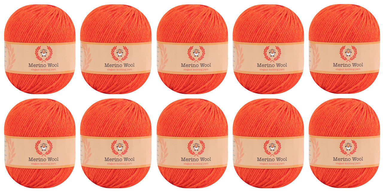 100% Merino Wool Yarn 10 Pack - Crafting Experience with Premium Quality - 第 19/26 張圖片