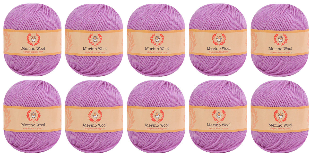 100% Merino Wool Yarn 10 Pack - Crafting Experience with Premium Quality - 第 21/26 張圖片
