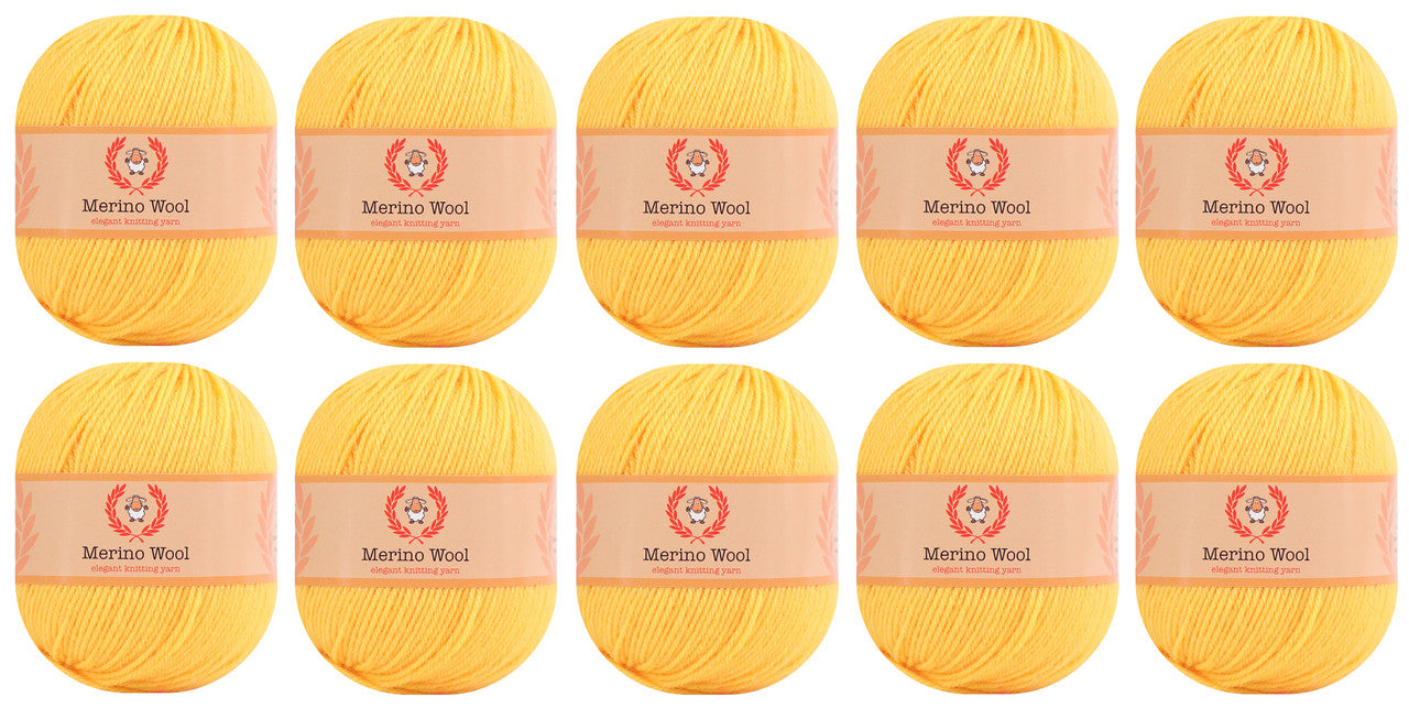 100% Merino Wool Yarn 10 Pack - Crafting Experience with Premium Quality - 第 22/26 張圖片