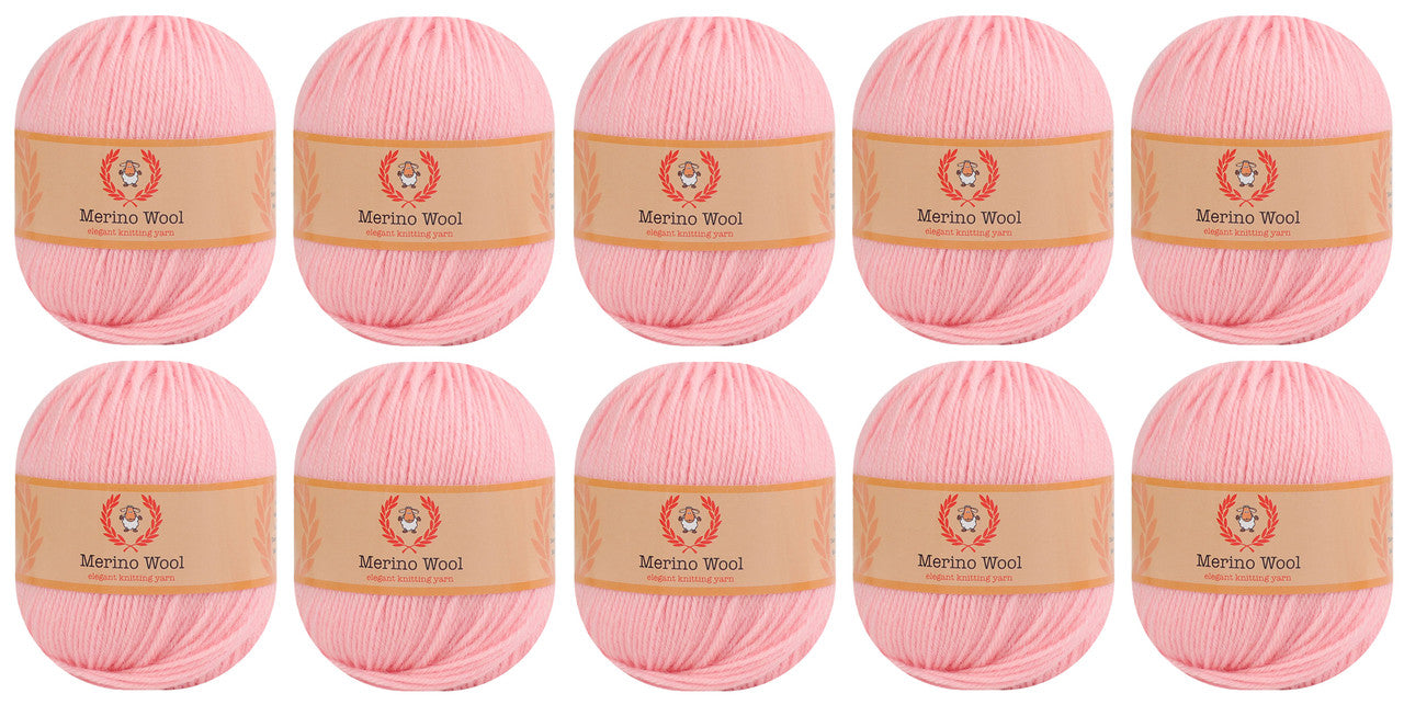 100% Merino Wool Yarn 10 Pack - Crafting Experience with Premium Quality - 第 23/26 張圖片