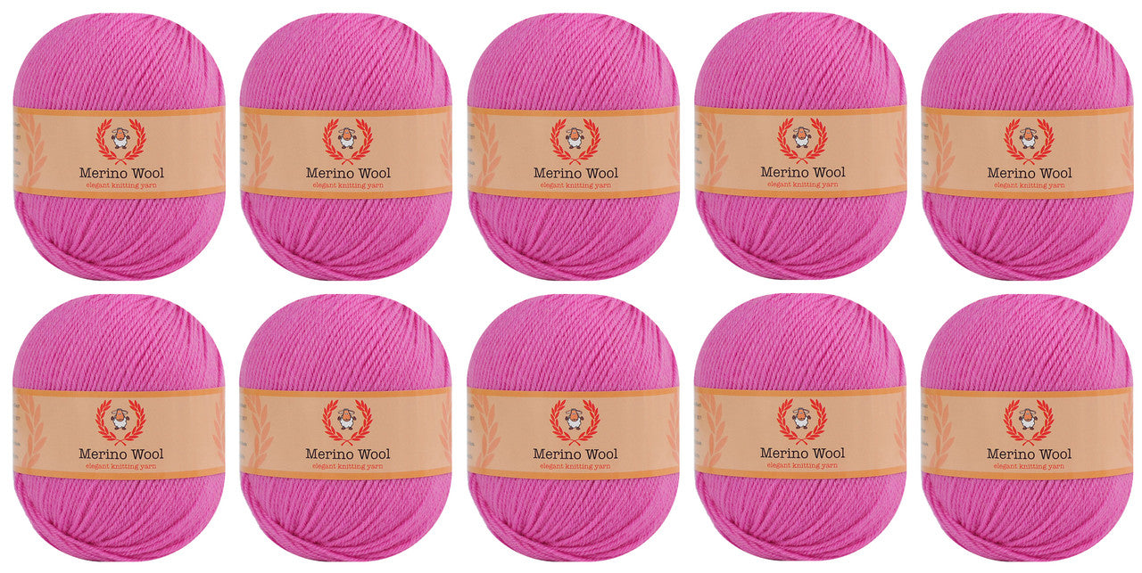 100% Merino Wool Yarn 10 Pack - Crafting Experience with Premium Quality - 第 24/26 張圖片