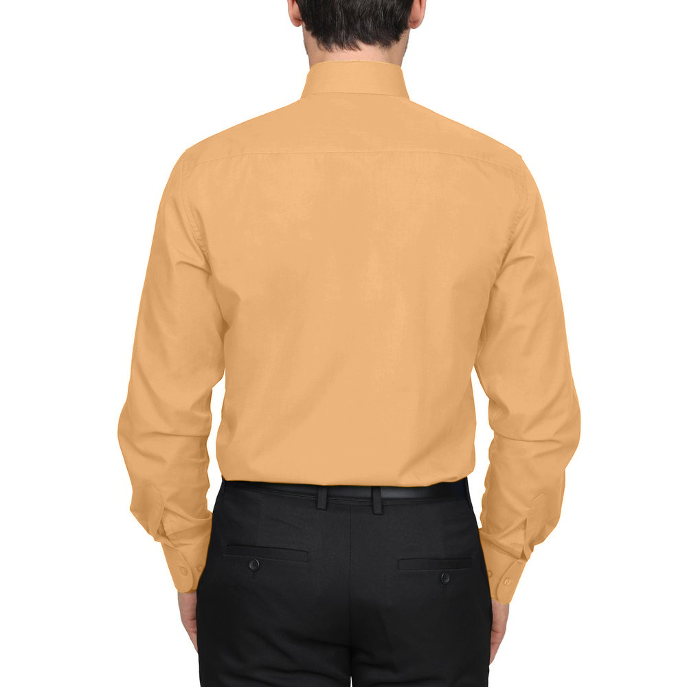 Berlioni Classic Regular Fit Solid Button Up Long Sleeve Pocket Work Dress Shirt - Picture 81 of 194