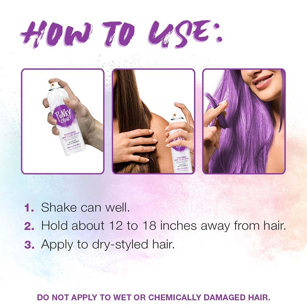 Punky Colour B Wild Temporary Hair Color Spray 3.5 Oz