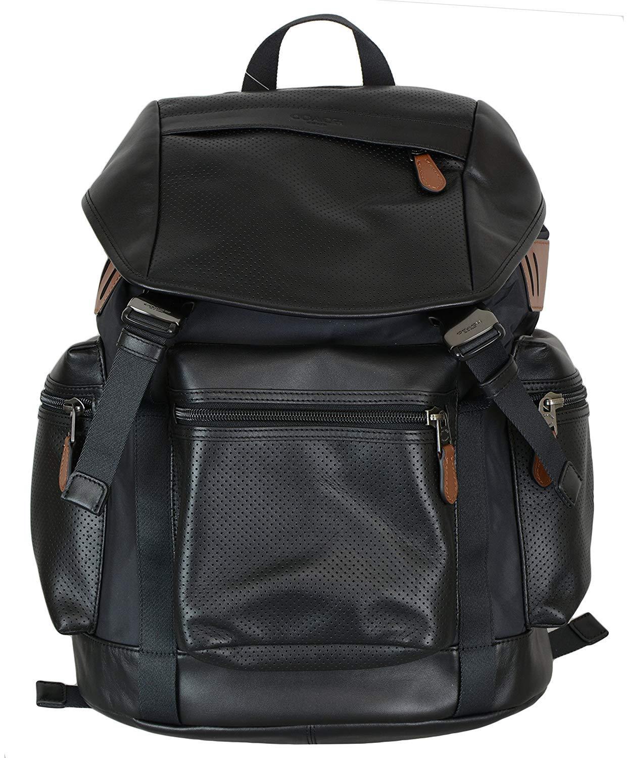 coach terrain roll top backpack