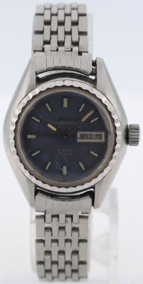 Vintage Citizen 4-660188 Cosmic Star V2 Ladies Automatic Wristwatch 6601 Steel Vintage Citizen 4-660188 Cosmic Star V2 Ladies Automatic  main image 3