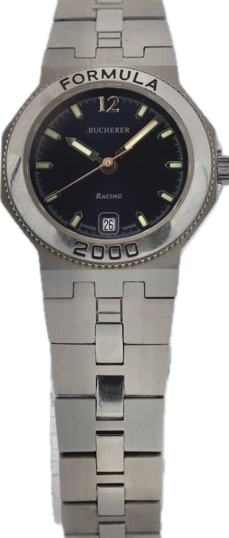 Vintage Bucherer 956.908 Formula 2000 Ladies Quartz 