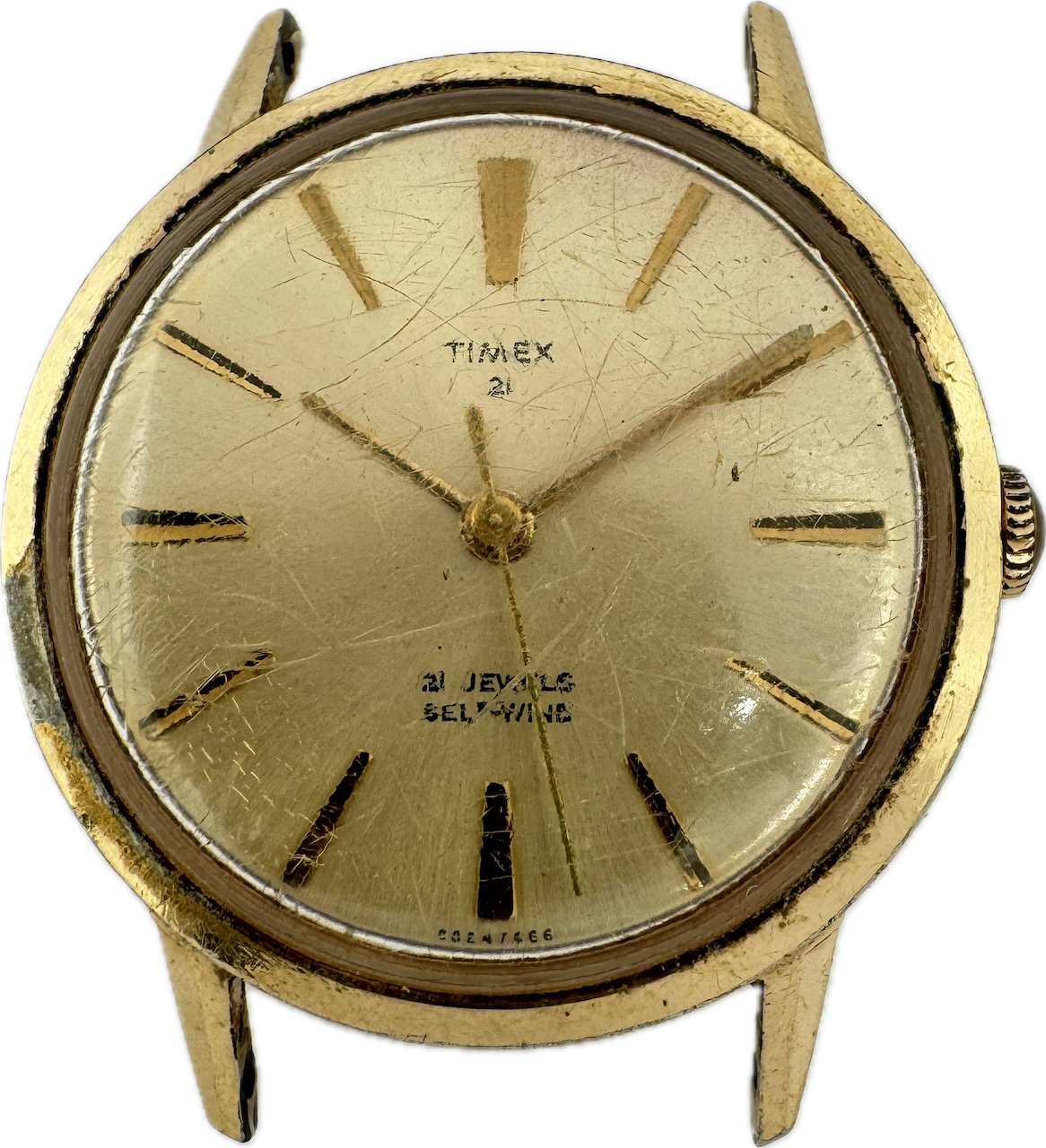 Vintage Timex 6824 7466 21 Jewel Men's Mechanical Wristwatch for