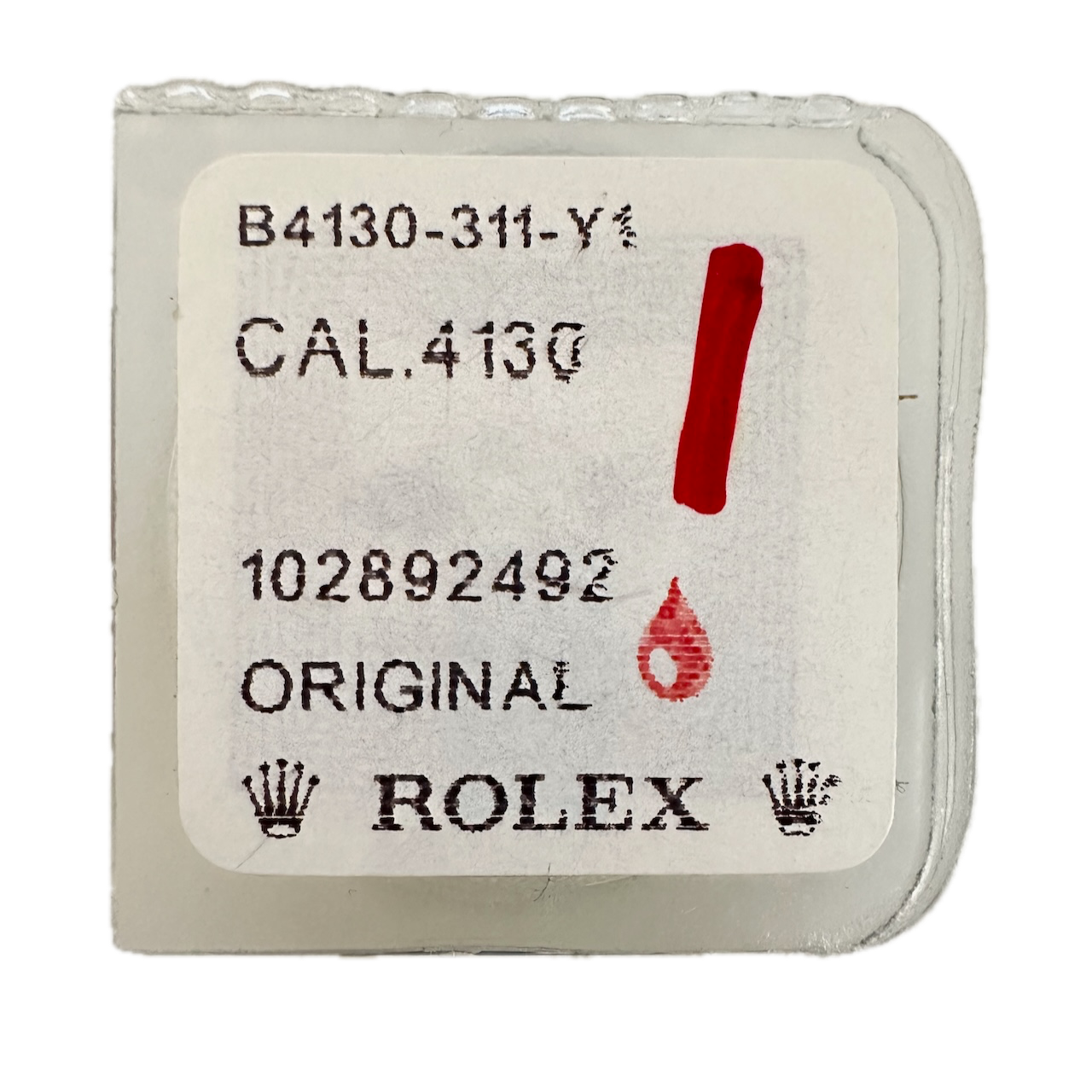 New Sealed Rolex Caliber 4130 Watch Parts (Mainspring, Shock Spring) Genuine OEM - Picture 3 of 5